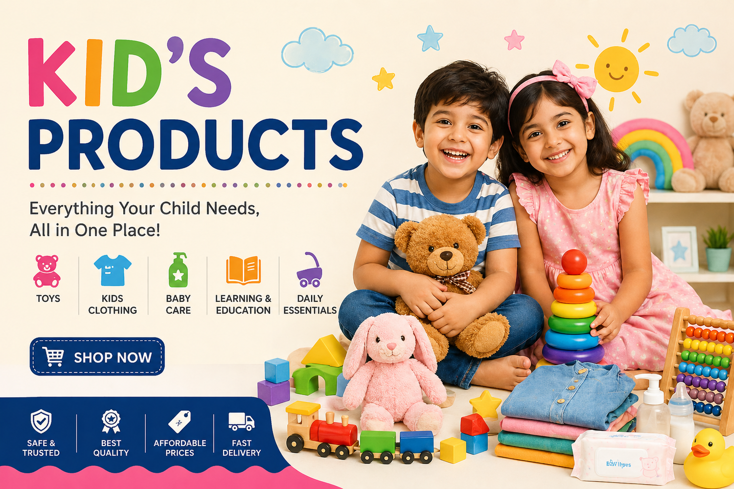 Kids Supplies and Toys
