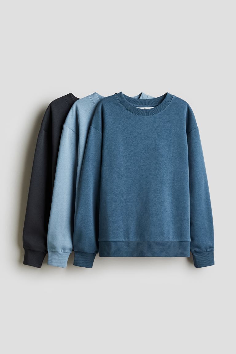 Sweatshirts for Men Multicolor Pack of 3 | Premium Casual Winter Round Neck Sweatshirts Online India