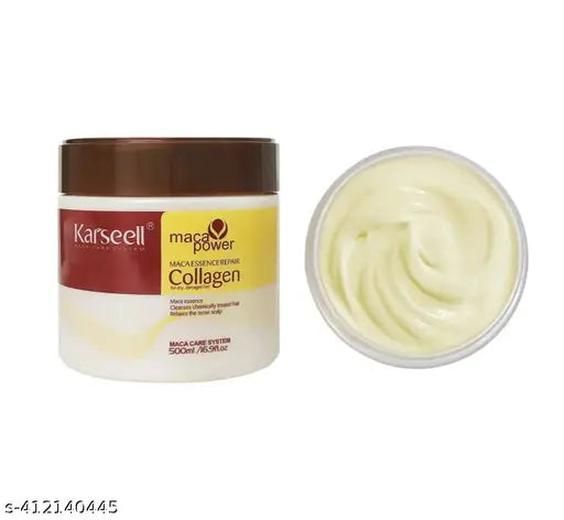 Collagen Expert Absolute Repair Hair Mask for Dry & Damaged Hair with Gold Quinoa & Wheat Protein | Deep Conditioning Hair Spa Cream | General Store India
