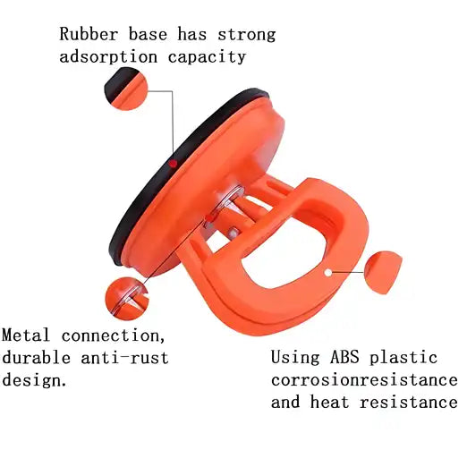 Car Dent Puller Suction Cup | Paintless Dent Repair Tool for Car Body, Glass, Tile & Heavy Duty Auto Dent Removal Tool
