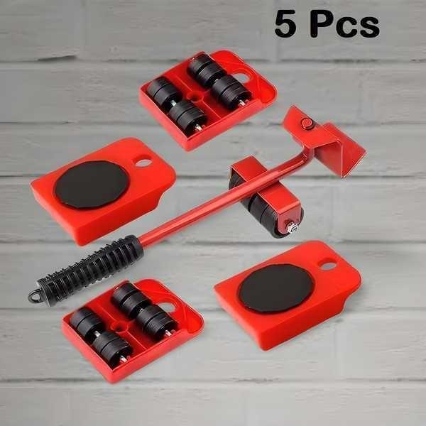 Furniture Lifter Mover Tool Set Heavy Duty | Furniture Shifting & Moving Tool with Wheel Pads for Home, Office, Sofa, Bed & Appliances | General Store India