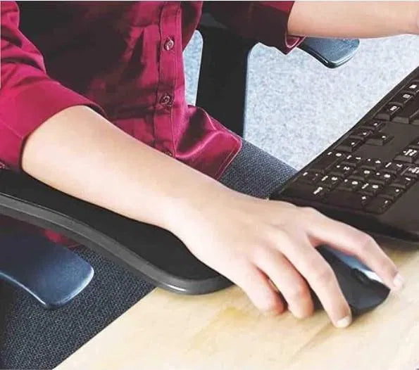 Ergonomic Desk Arm Rest & Wrist Support Pad for Office Desk | Adjustable Armrest Extender for Keyboard & Mouse | Desk Arm/Wrist Rest Pad for Computer Work | General Store India