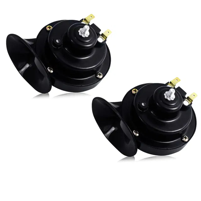 Air Electronic Snail Horn for Car & Bike | Super Loud Waterproof Dual Tone Horn | Buy 1 Get 1 Free | Universal 12V Vehicle Horn