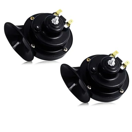 Air Electronic Snail Horn for Car & Bike | Super Loud Waterproof Dual Tone Horn | Buy 1 Get 1 Free | Universal 12V Vehicle Horn