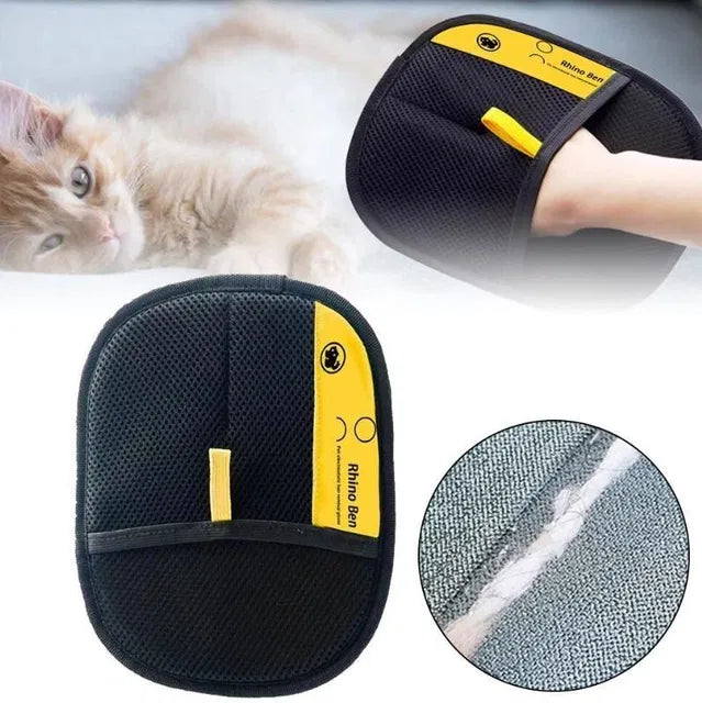 Pet Hair Removal Gloves for Dogs & Cats | Reusable Grooming Glove Brush for Shedding, Massage & Fur Cleaning | General Store India