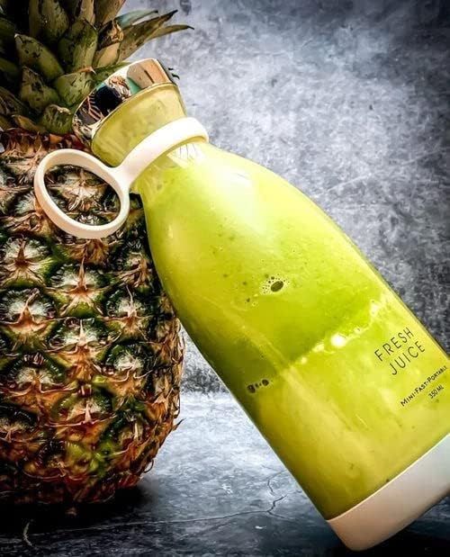 Portable Mini Blender for Fresh Juice | USB Rechargeable Personal Smoothie Maker Bottle | General Store India